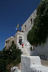Południowa ściana klasztoru